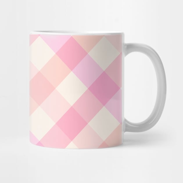 Pink Plaid Pattern by NewburyBoutique